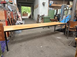 Arbeitstisch, Ateliertisch - 300 cm - Industrie-Look