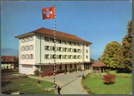AK color Estavayer-le Lac FR Institut Savia,"Bellevue" ≈1975