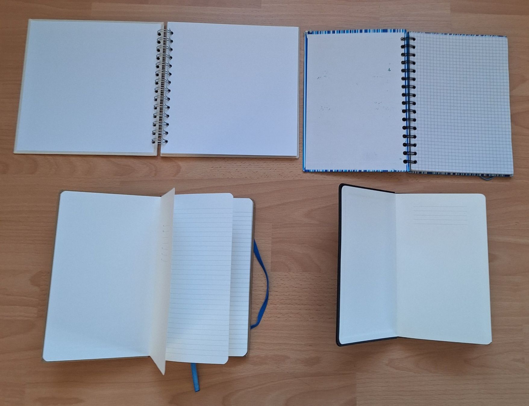 Schreibblöcke: 4 Notizbücher Set verschiedene Formate – Neu (gemäss Beschreibung) aus Wettingen von Egro2 1