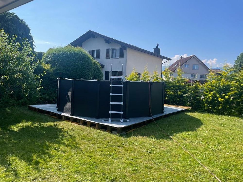 Intex Graphit Pool (Neu (gemäss Beschreibung)) in Jona für CHF 600 ...