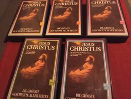 Jesus Christus - Die grösste Geschichte aller Zeiten 1-5 VHS