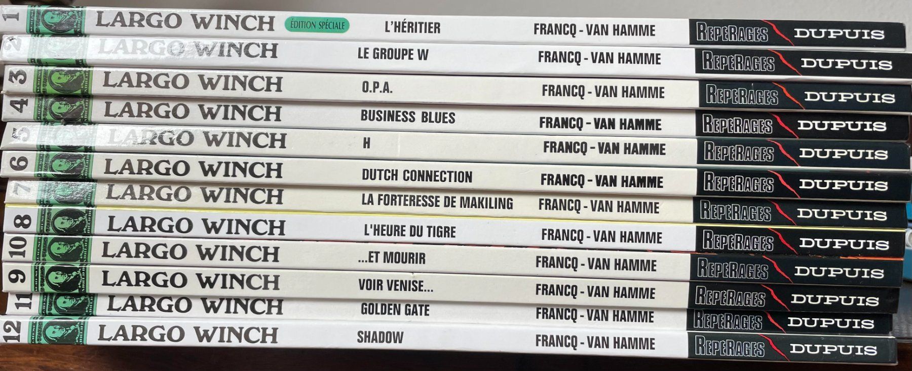 Fumetti: BD - série complète 12 volumes  LARGO WINCH – Usato da MOUTIER venduto da Deesse1 3
