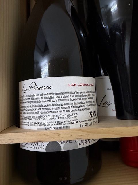 Vino: Las Pizarras Las Lomas 2021 Rotwein – Nuovo e nell'imballaggio originale da Domat/Ems venduto da chrislassi 2