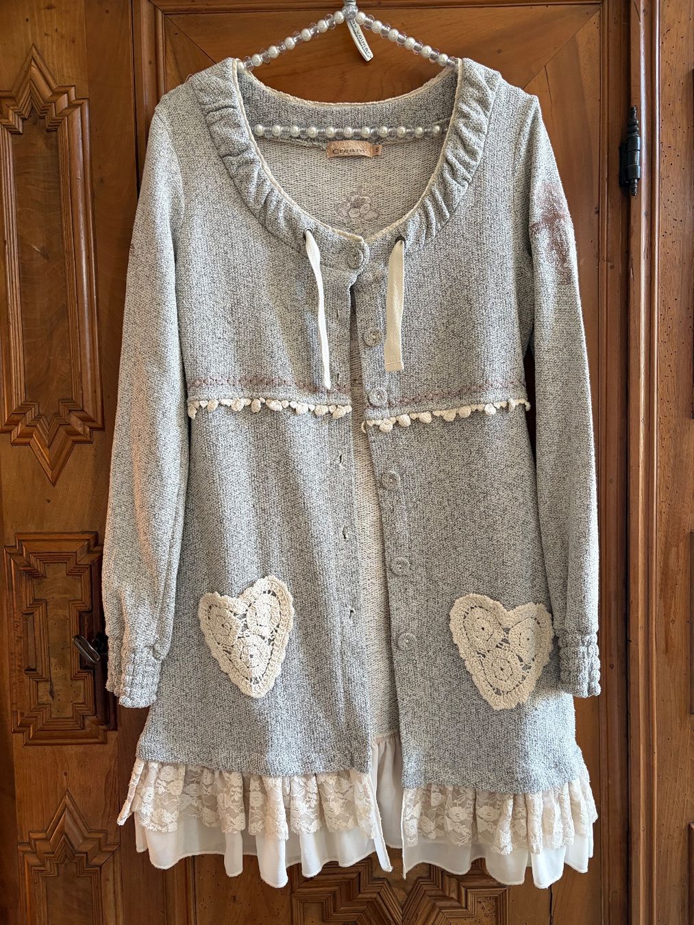 Cream Vestiti: CREAM  Kleid  Größe: S  Farbe: Hellpastellgrau – Usato da Interlaken venduto da Bona55 4