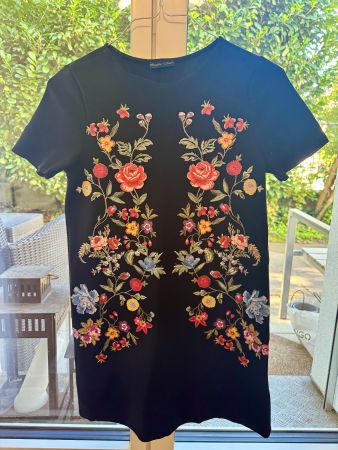 Schönes Blumenkleid von Zara, Gr. S