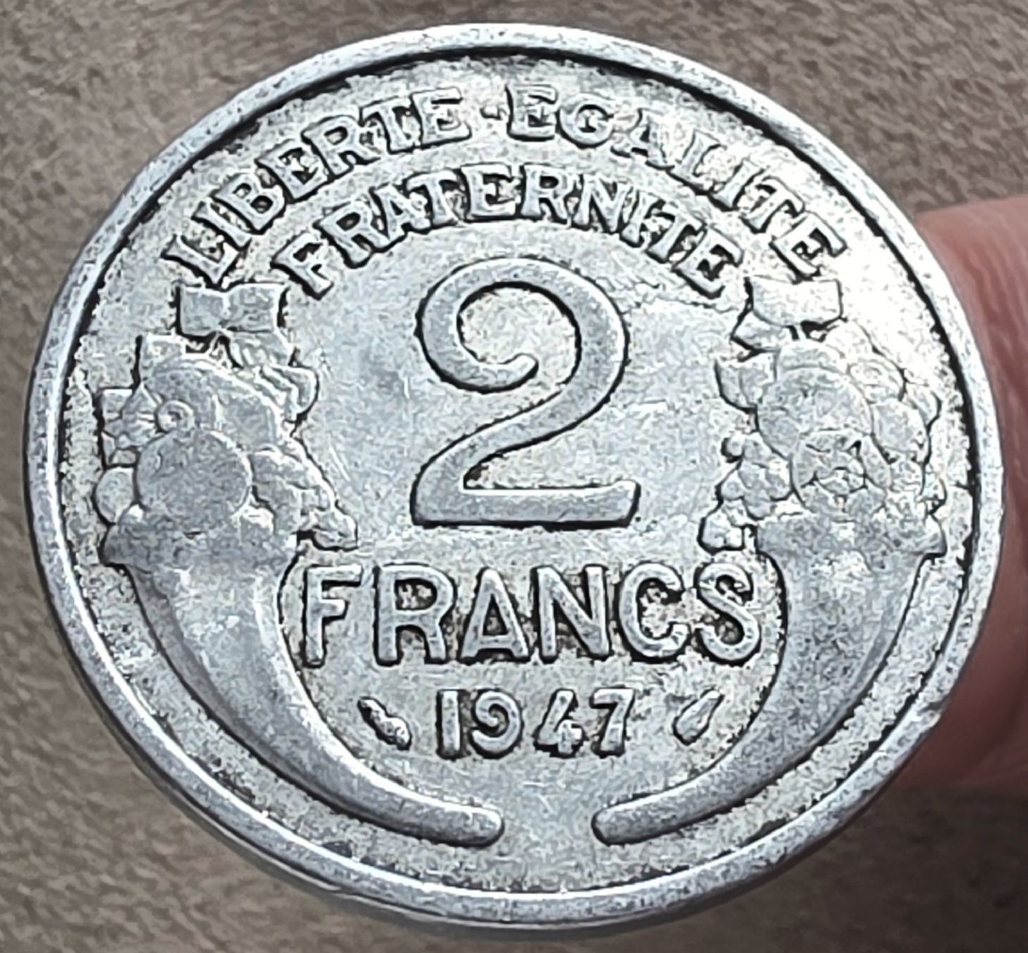 Tutti le monete: FRANKREICH 2 FRANCS 1947 – Usato da Winterthur venduto da Creso70 1