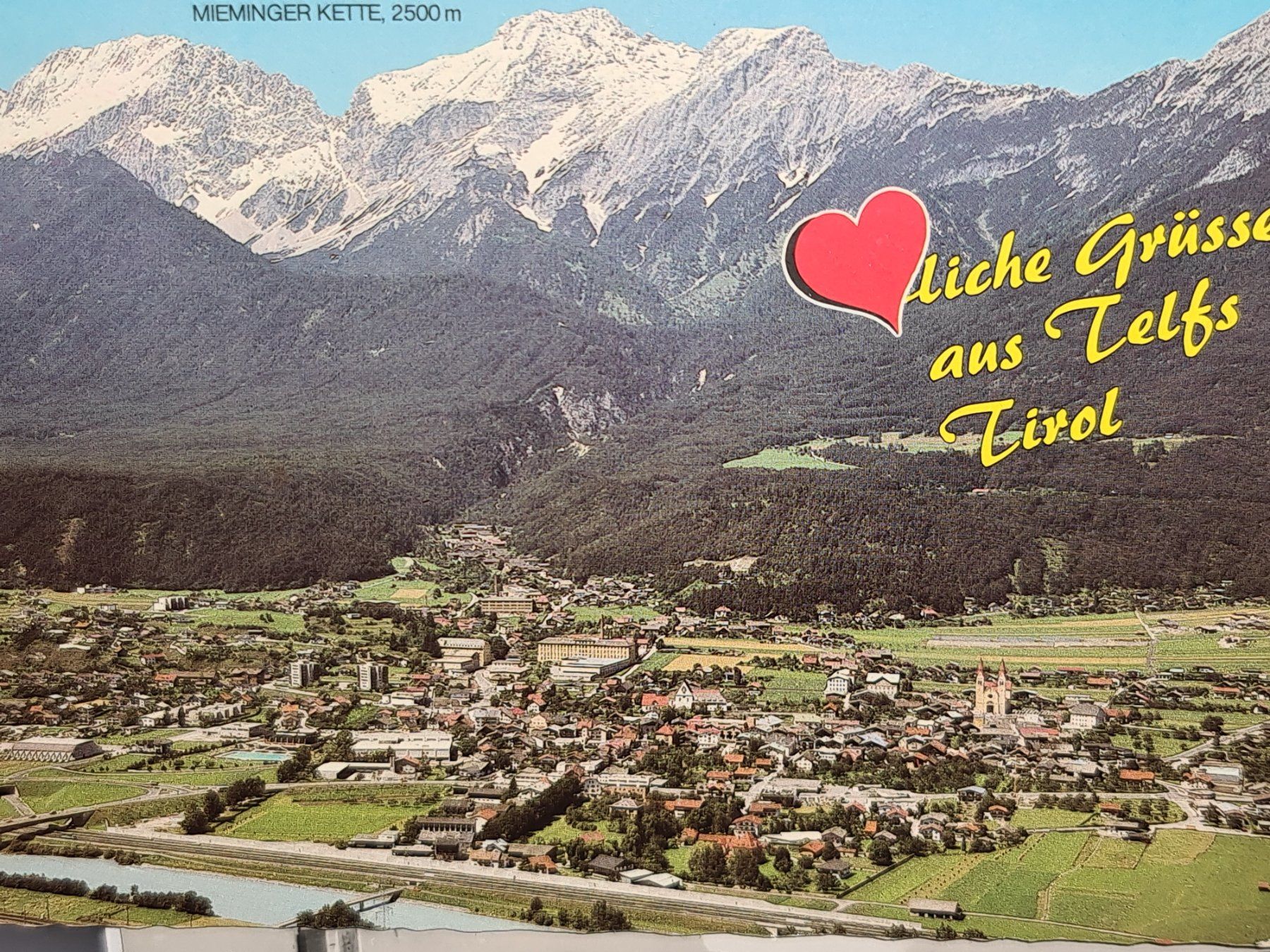 Cartoline postali: Gruss aus Telfs Tirol, Postkarte – Usato da Dintikon venduto da Vexi