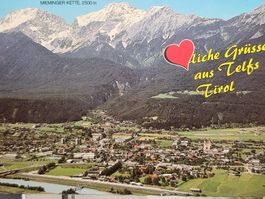 Gruss aus Telfs Tirol, Postkarte