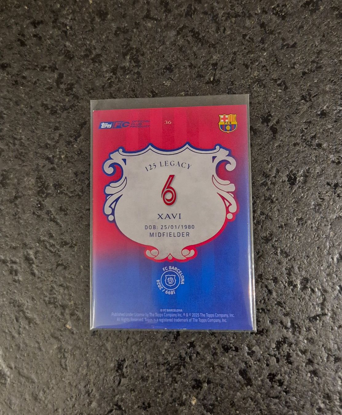 Topps Carte collezionabili: Xavi - Barcelona - Topps – Nuovo (secondo la descrizione) da Burg AG venduto da Danoe 1