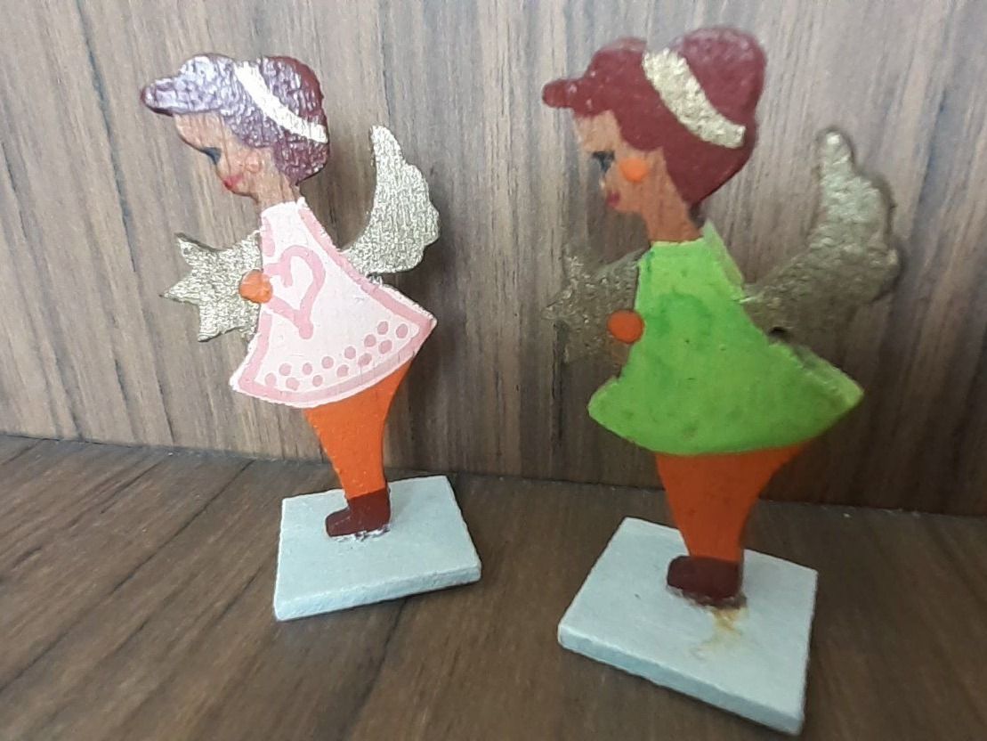 Statuette: Erzgebirge Figur Engel – Usato da Mörschwil venduto da lindaswunderkiste 5