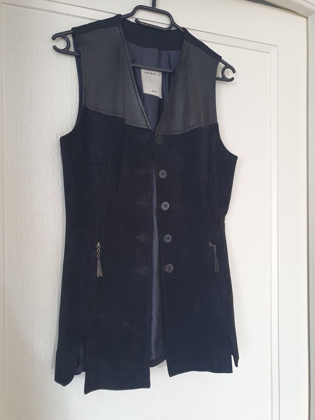 Gilet & Giacche senza maniche: Gilet dame en Daim, XS/S – Usato da Prilly venduto da RoDyRe 1