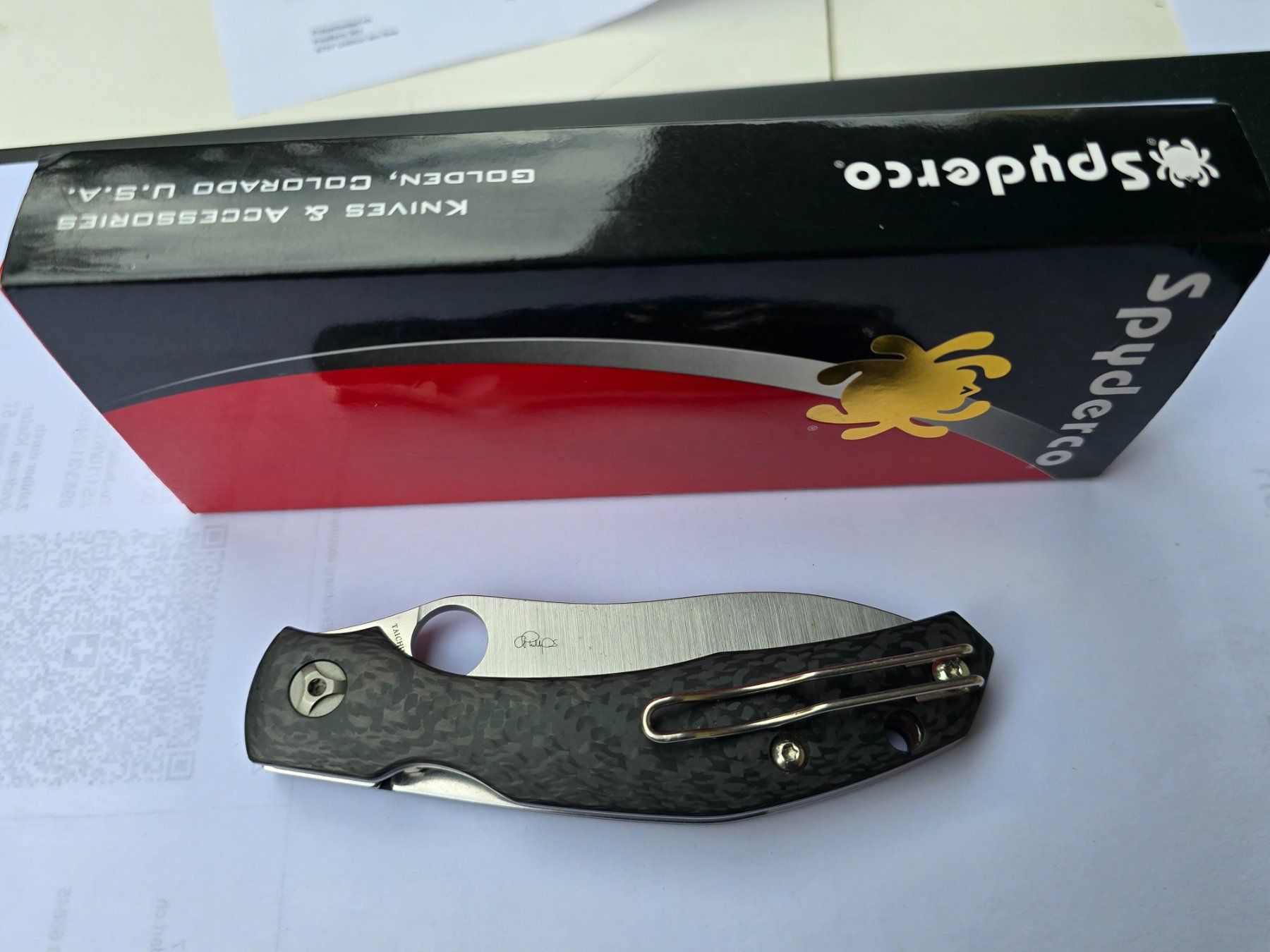 Spyderco Taschenmesser: Spyderco Kapara – Gebraucht aus Ettingen von 1025andreas