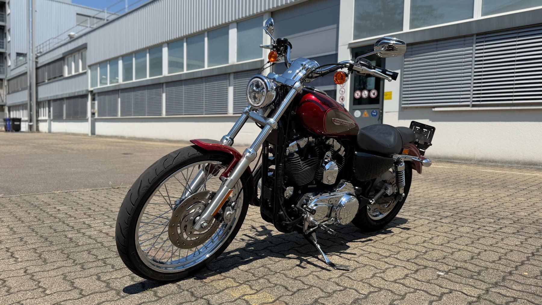 Harley-Davidson Chopper: Harley-Davidson XL 1200 Custom Sportster - Traum Harley – Usato da Basel venduto da Hangman776 6