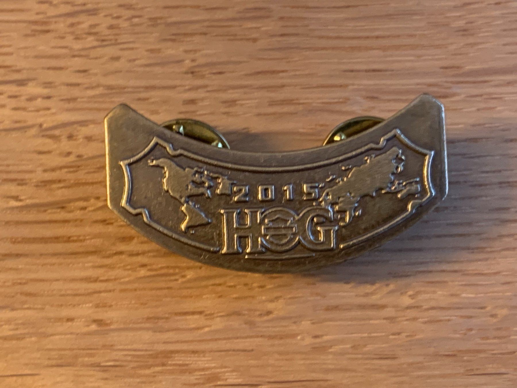 Harley-Davidson Toppe: Harley Owners Group 2015 Patch mit Pin, Top Zustand – Nuovo e nell'imballaggio originale da Sarmenstorf venduto da habasa 4