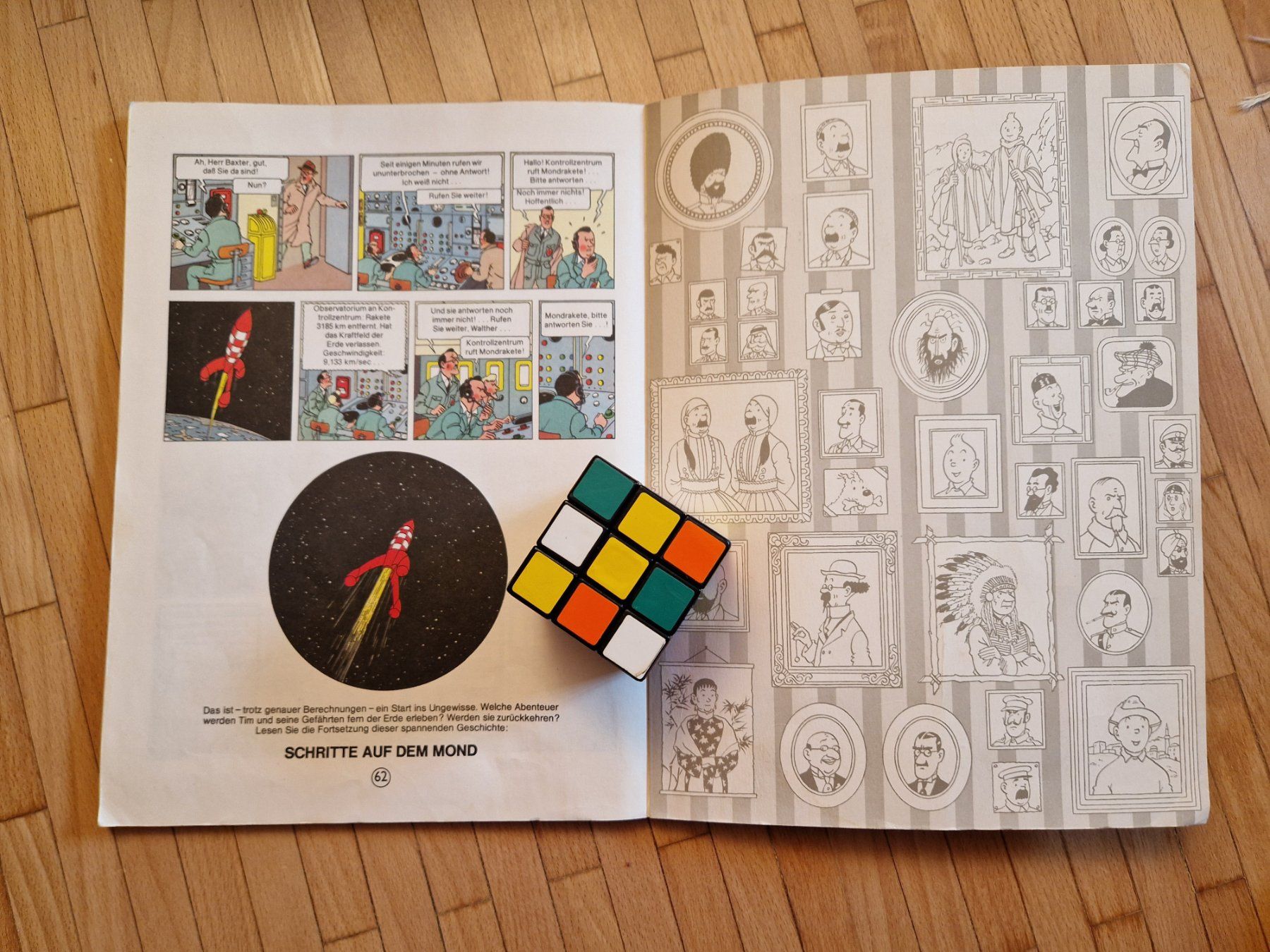 Fumetti: Tim und Struppi - Reiseziel Mond - Nr. 7 – Usato da Zürich venduto da EhrlichJA 6