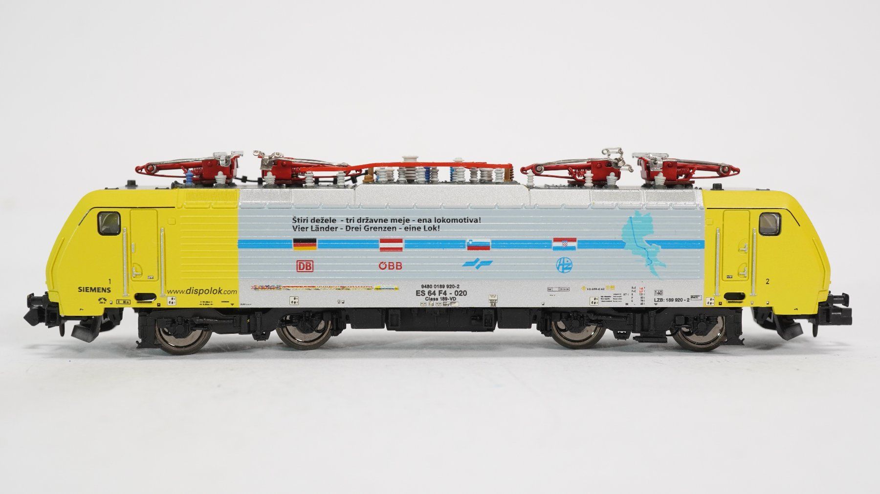 Trix Modelleisenbahnen: e63 Spur N Trix DB ES 64 F4 Autozug E-LOk – Gebraucht aus Thun von evinka_gmbh 3