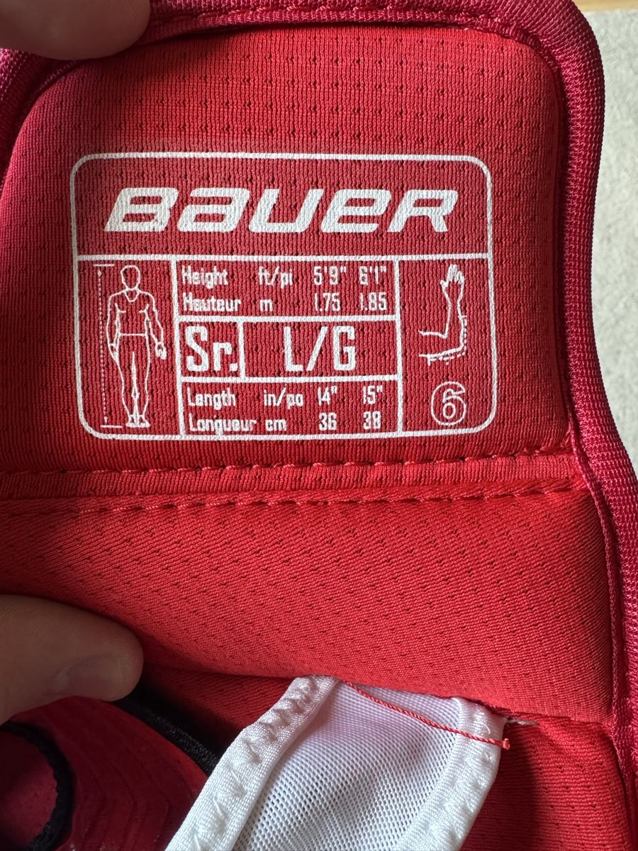 Bauer Protezioni & Imbottiture: Ellbogenschoner Bauer APX2 Grösse L – Usato da Hettlingen venduto da ced_bbm2 3