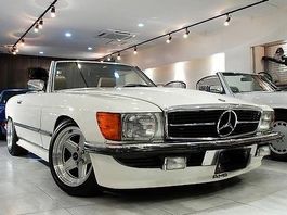Frontspoiler für Mercedes Benz SL R107 oder SLC W107, 71-89