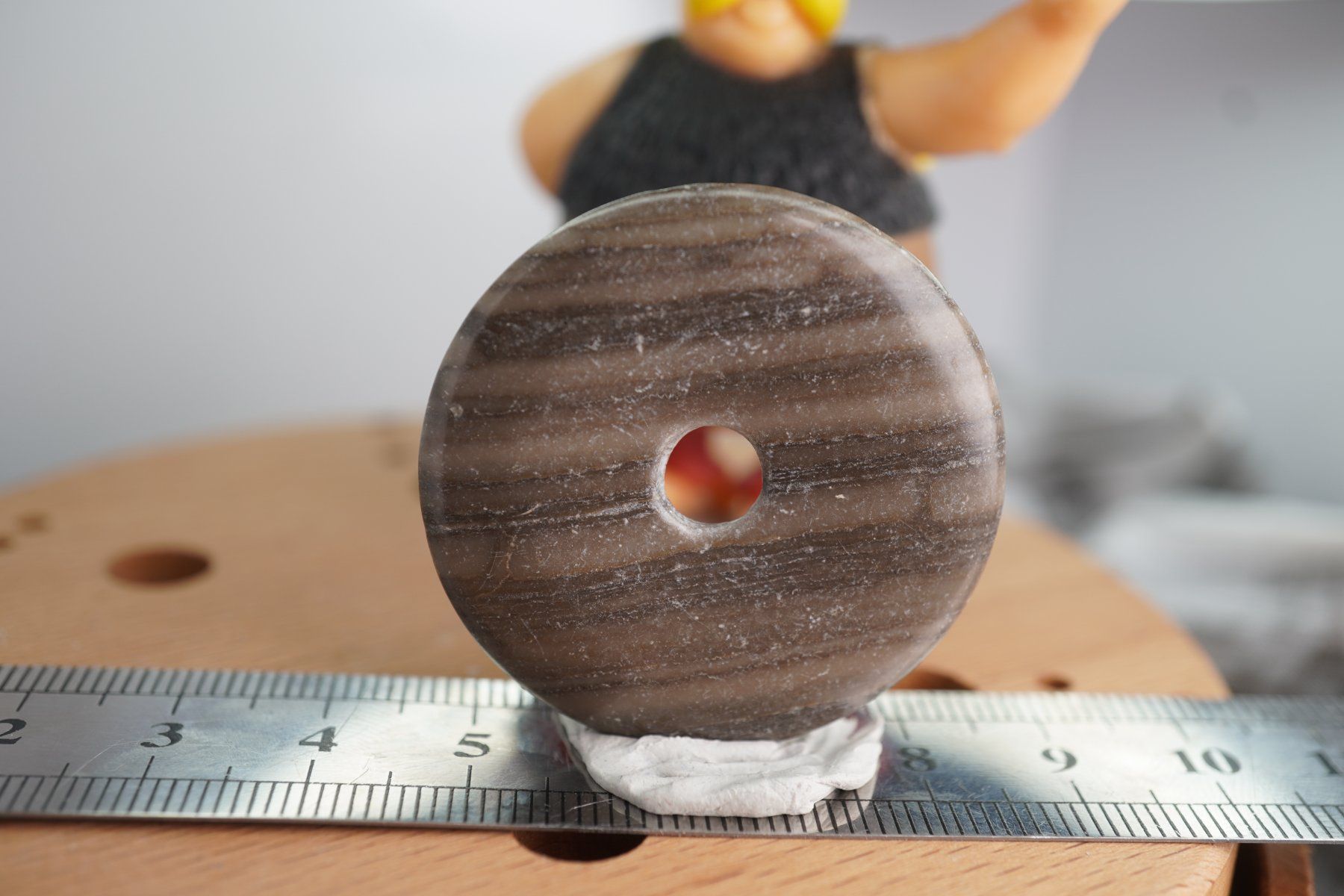 Minerali & Pietre curative: Zebra Jaspis   Pi Scheibe ca40mm   Ab 1.-(1) – Nuovo e nell'imballaggio originale da Eschenbach SG venduto da topstone 5