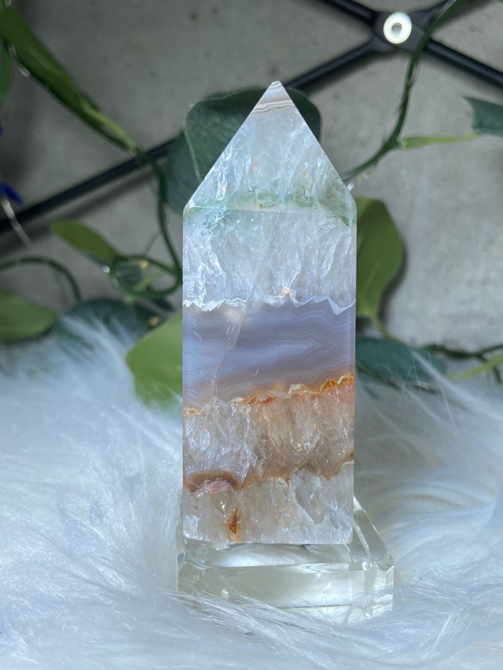 Minerali & Pietre curative: Achat-Turm - Agate tower – Usato da Neuheim venduto da m.hald