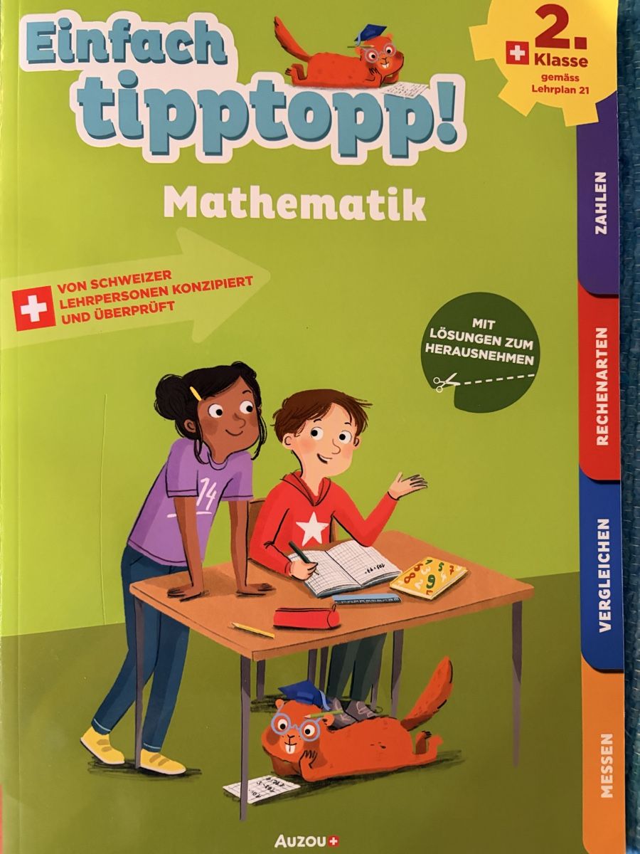 Libri: Einfach tipptopp Mathematik 2. Klasse Schulbuch – Nuovo (secondo la descrizione) da Küsnacht ZH venduto da salim2019