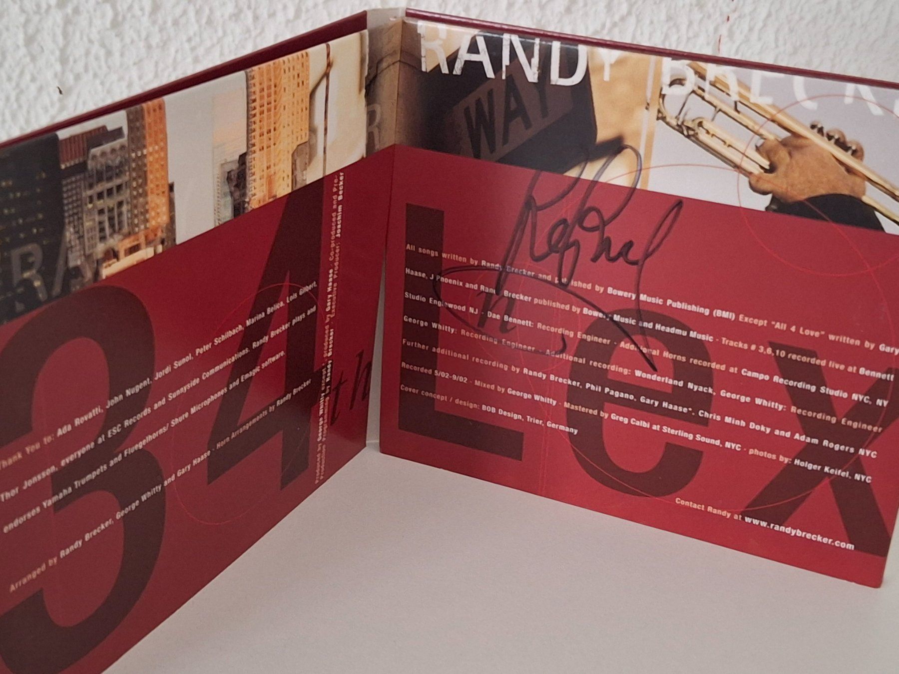 CDs: CD Randy Brecker - 34th N Lex / Jazz – Gebraucht aus Aarberg von Jackup1 2
