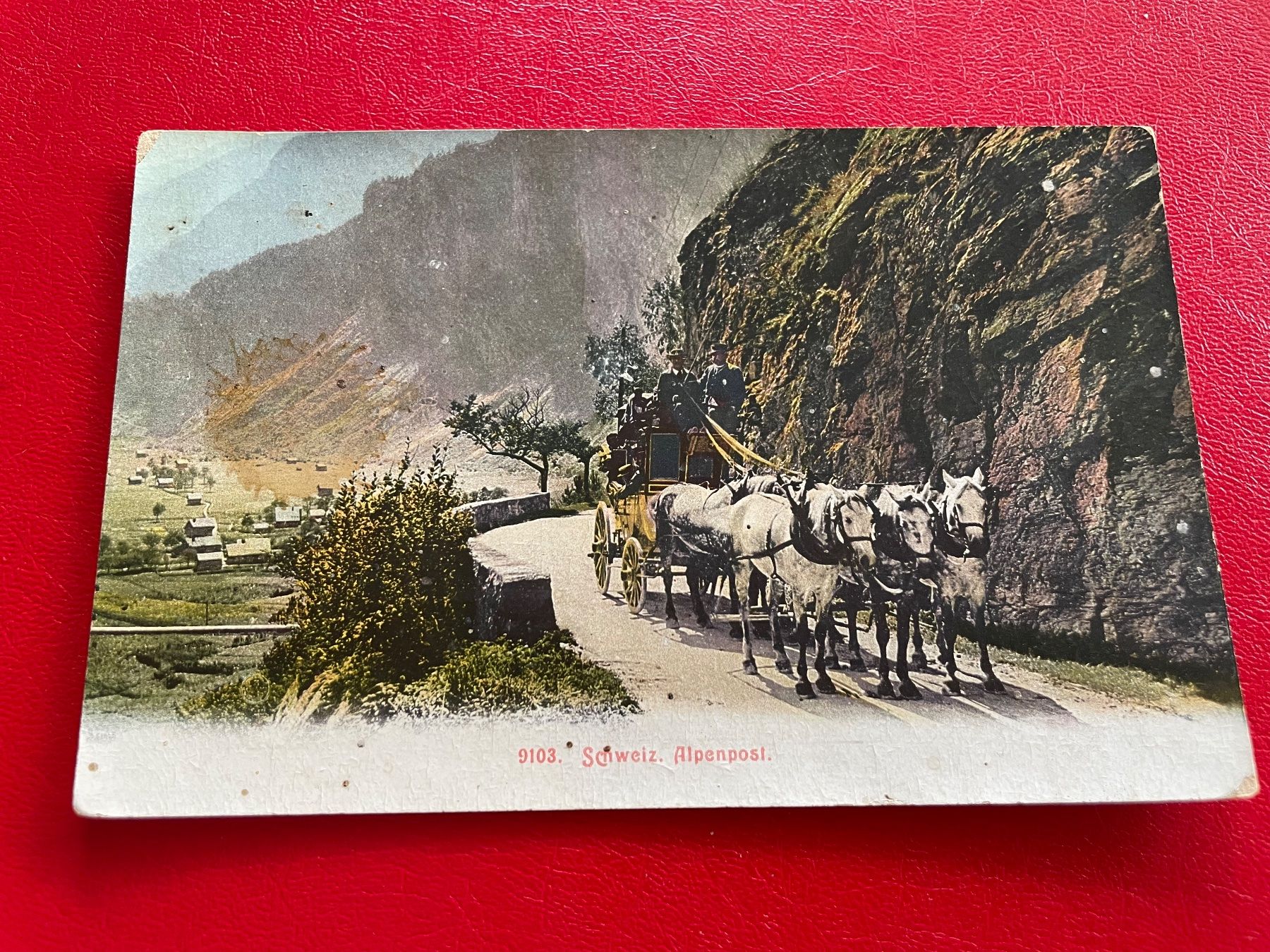 Cartoline postali: Schweiz - Alpenpost – Usato da St-Légier-La Chiésaz venduto da Theo005