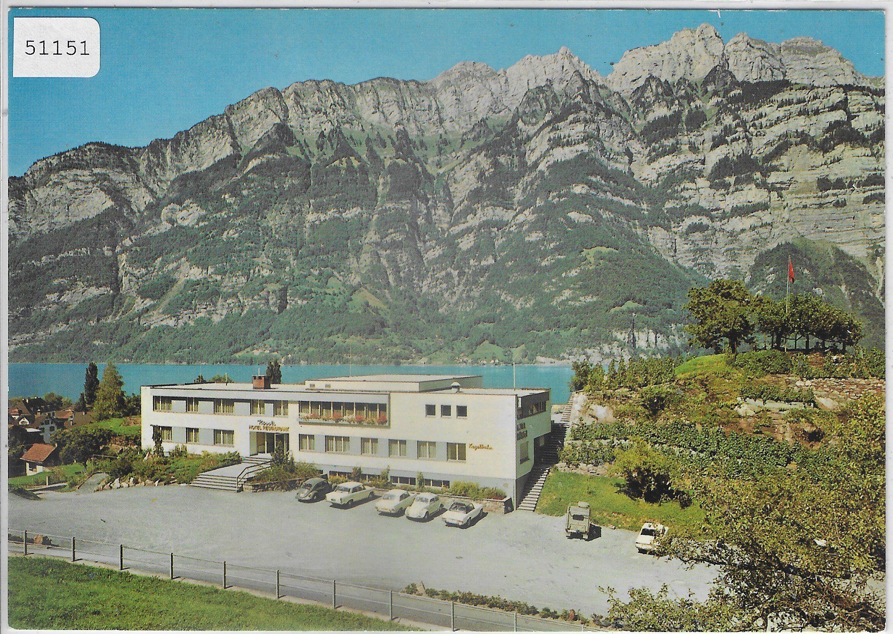 Cartoline postali: Hotel Rössli - Murg – Usato da Ettingen venduto da Kartenplanet