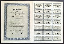 Konvolut 8 Aktien - siehe Beschreibung