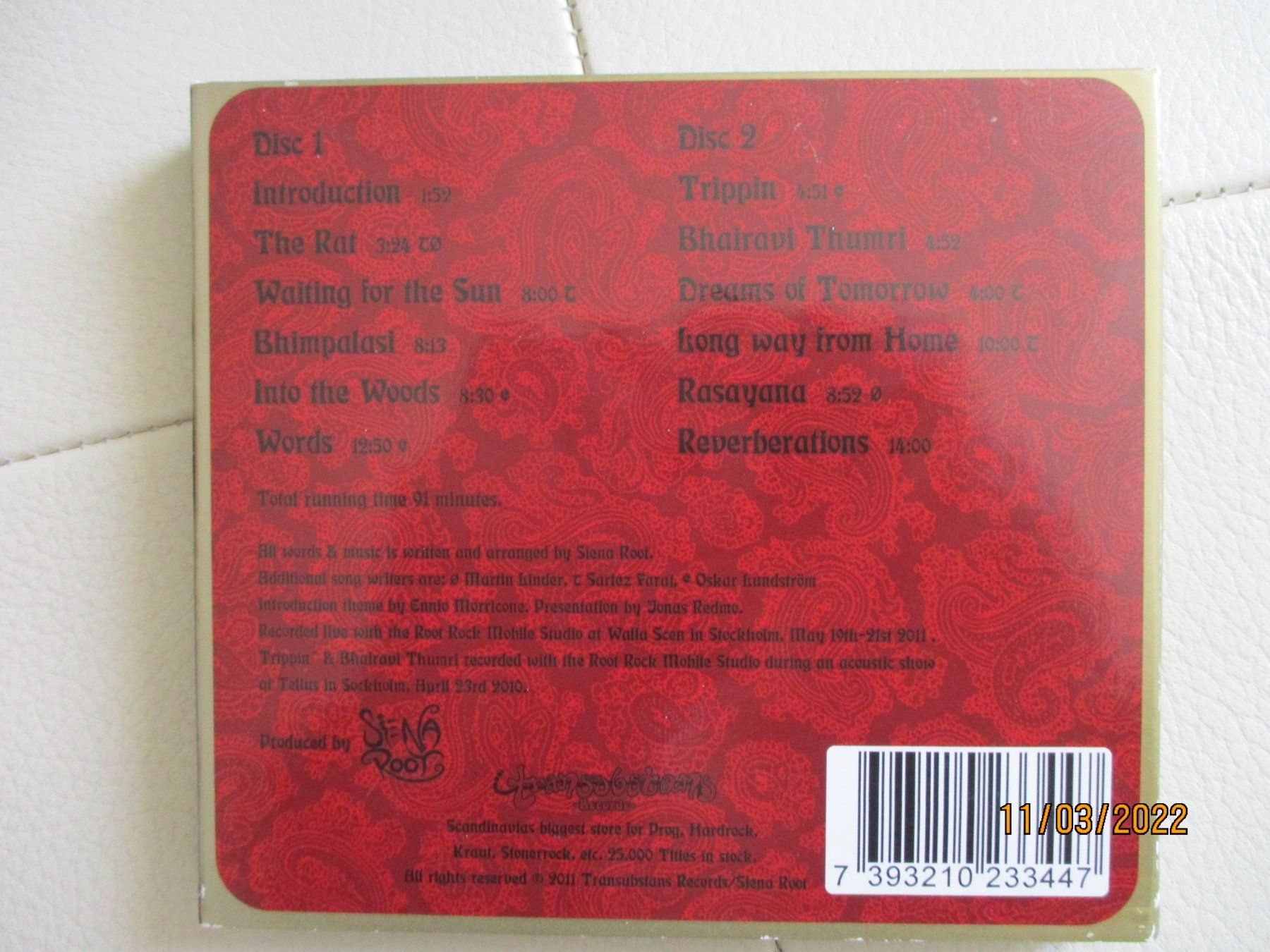 CDs: Siena Root - Root Jam – D'occasion à Liestal par Disc-Point 1