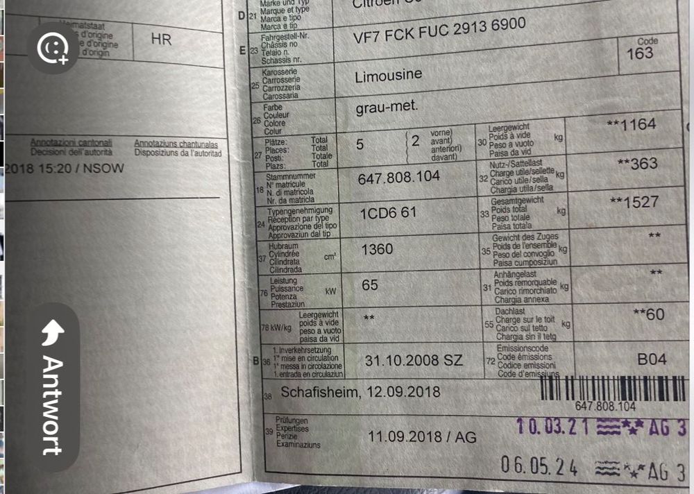 Citroën Automobili: Citroen c3 1.4 i 16V Klima vorhanden  schaltung getriebe – Usato da Rothrist venduto da ToniG71 2