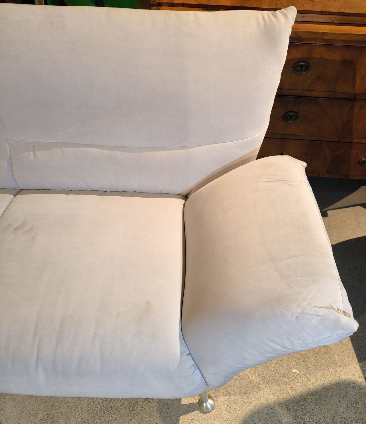 Sofas: 2er Sofa Microfaser – D'occasion à Rorschacherberg par snOOpydOg11 1