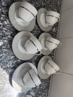 Elegantes Kaffeeservice, 12 Tassen mit Untertellern, neuwert