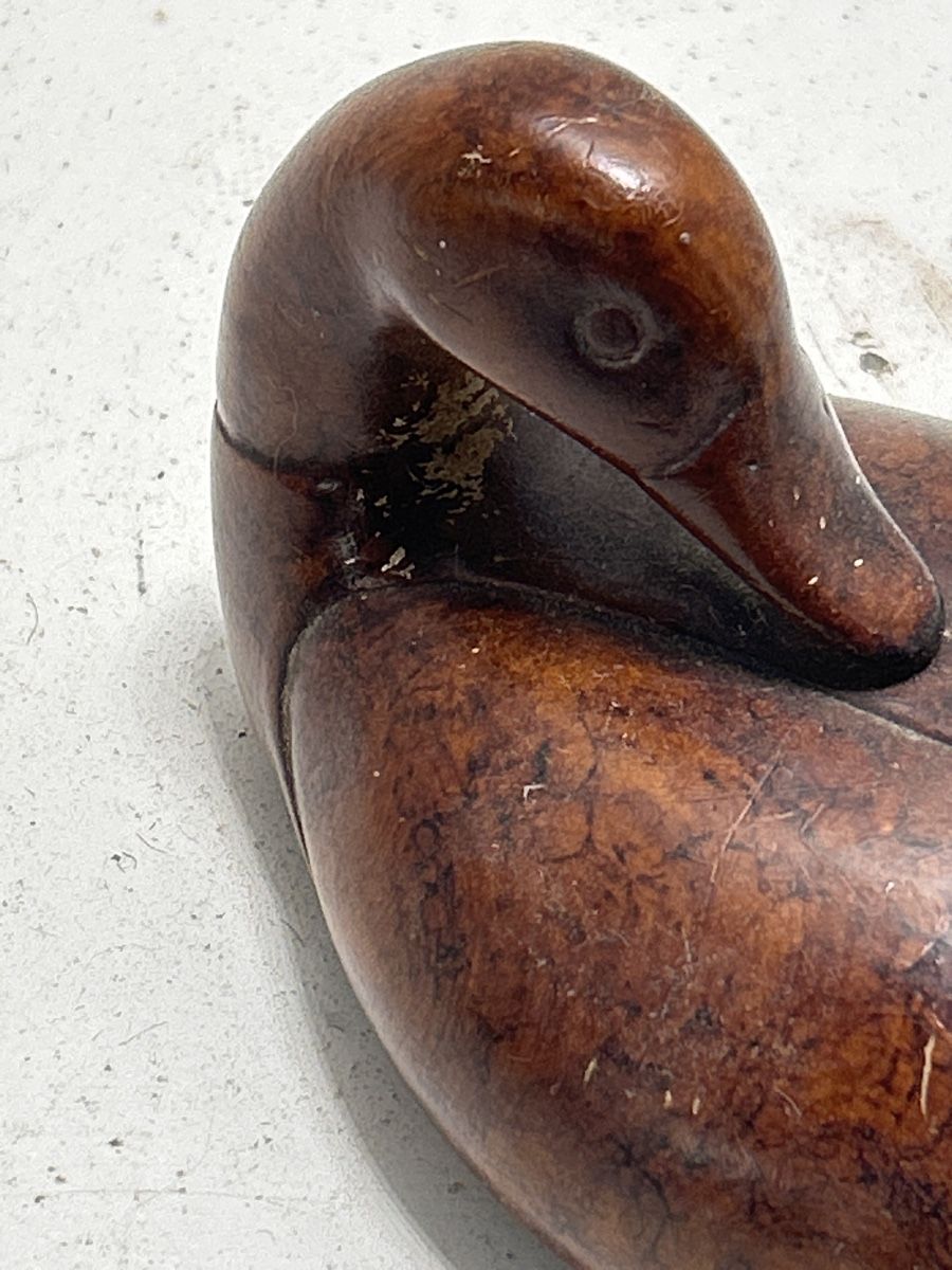 Statuette: Holz-Ente Dekofigur – Usato da Madiswil venduto da Bilranis1071 3