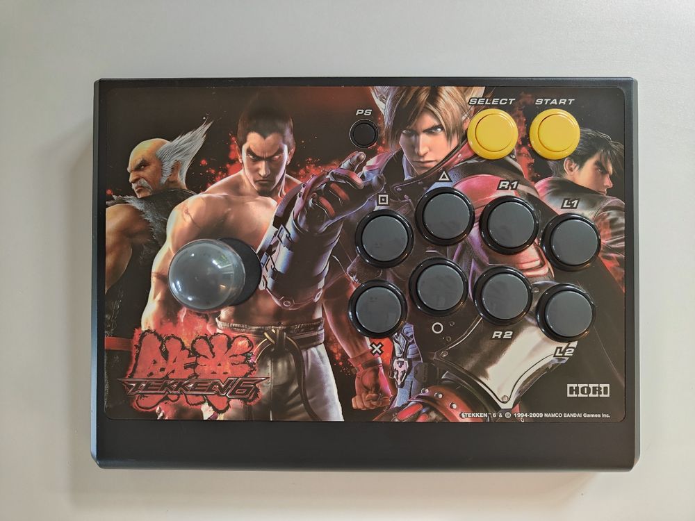 Tekken 6 PS3 Collector Avec Stick Arcade Et Artbook - Édition PAL, Bon état