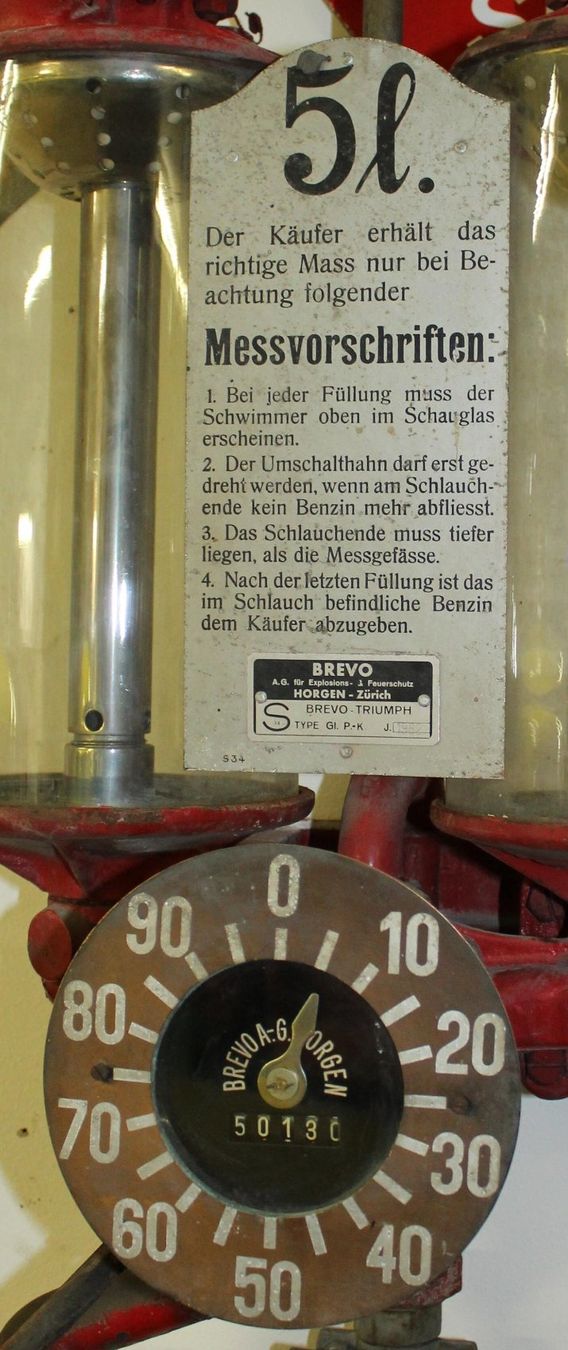 Altre raccolte & rarità: BREVO Wandtankstelle Schweiz – Difettoso da Lüchingen venduto da Aw67 3