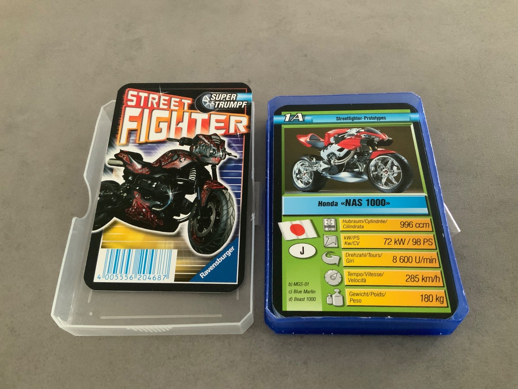 Giochi: Quartett Street Fighter von Ravensburger – Usato da Uster venduto da Macita56 1