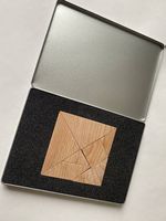 Holz Tangram in Blechdose