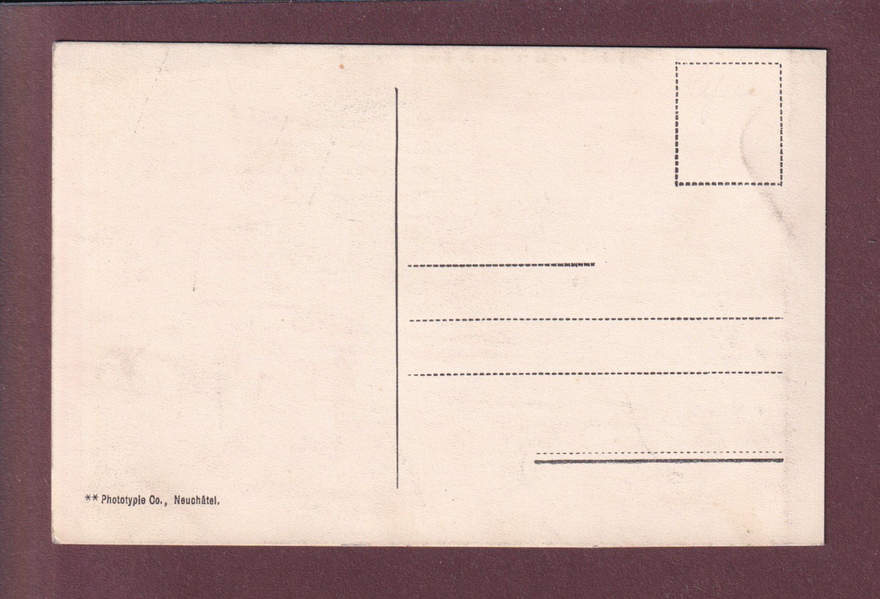 Cartoline postali: NEUCHÂTEL - Trouée de Bourgogne – Usato da Pully venduto da nicecards 1