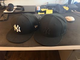 New Era Cap Yankees schwarz Grösse 8 63.5cm 2 Stück