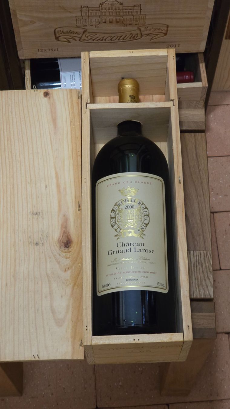 Wein: Château Gruaud Larose 2000 Magnum 1.5l – Neu und originalverpackt aus Steinmaur von Mediascan