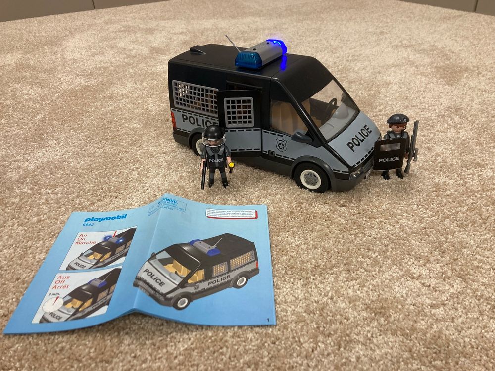 Playmobil 6043 Police Team Car Spare Parts - Choose Your Pieces #pm93