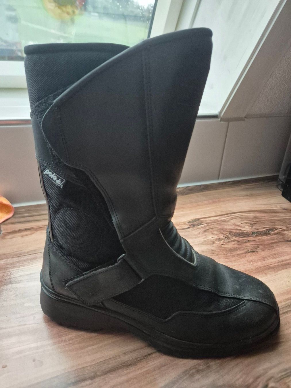 Damenschuhe: Motorradstiefel Leder / Gore Tex – Gebraucht aus Degersheim von Latwaerihof 1