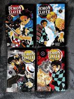Demon Slayer Manga, Band 1-4 (dt. Ausgabe)