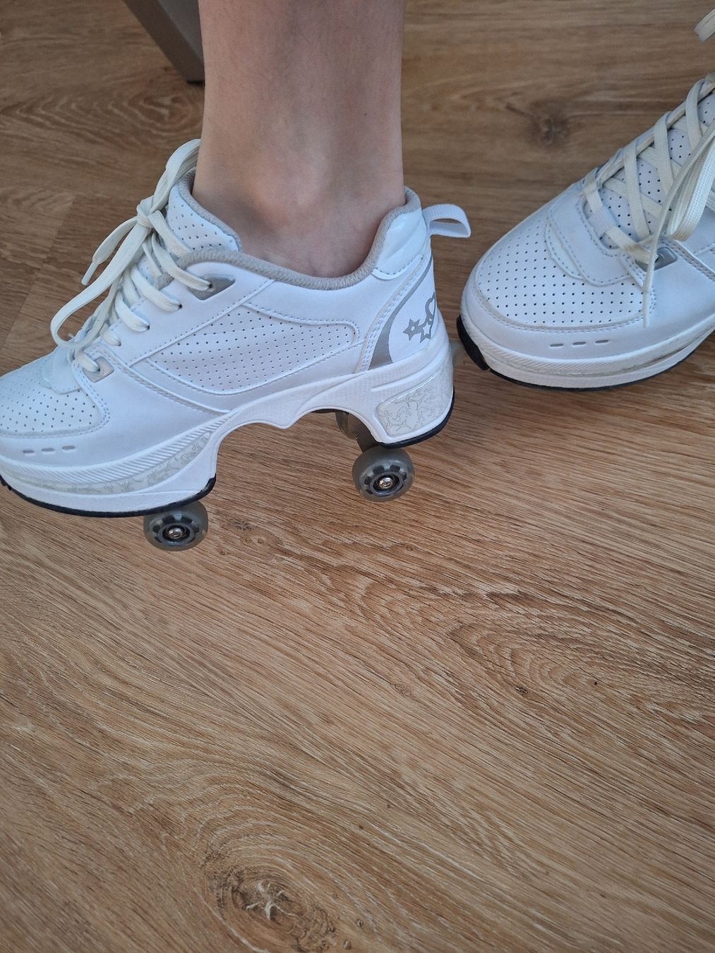 Scarpe per ragazzi: Rollschuh Roller Skates 2in1 Schuhe mit Roller – Nuovo (secondo la descrizione) da Frauenfeld venduto da Manu805 3