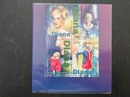 Princess Diana Liberia Block **  (A484)