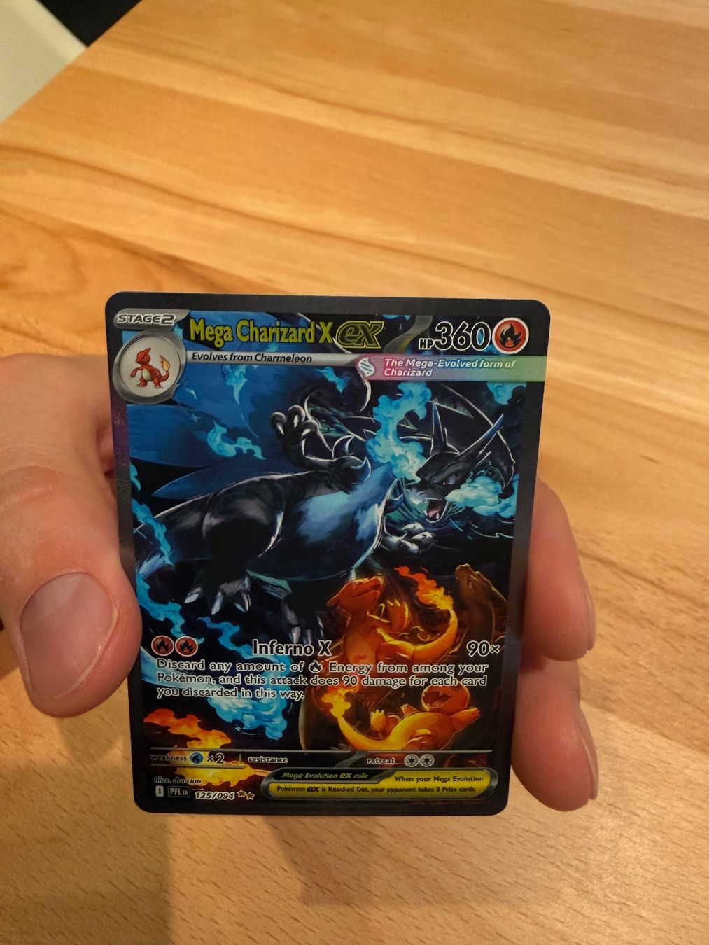 Pokémon Sammelbilder & Trading cards: MEGA CHARIZARD X EX SPECIAL ILLUSTRATION RARE PFL 125 – Neu (gemäss Beschreibung) aus Suhr von manu.bv 2