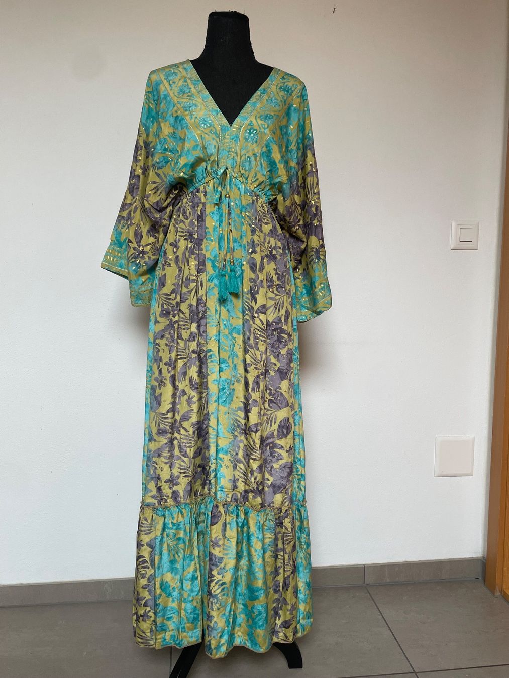 Robes: Boho Maxikleid aus Seide – Neuf (Voir description) à Sigriswil par ck56 2