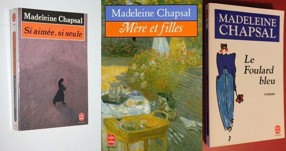 4 Romans par Madeleine CHAPSAL L'Embellisseur Foulard Bleu | Kaufen auf ...