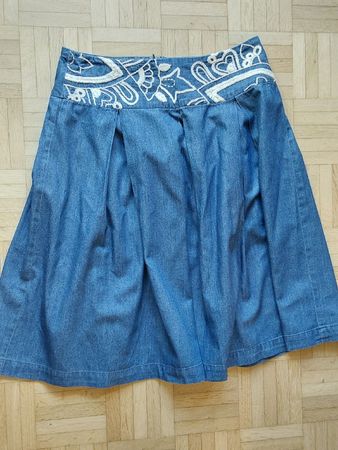 Jeansjupe Rock blau Komodo S